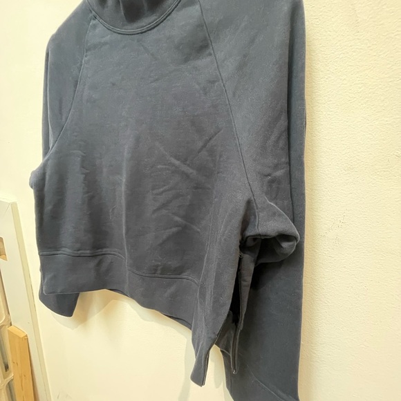 On Running Dark Blue Cowl Neck Sweater - Picture 6 of 6